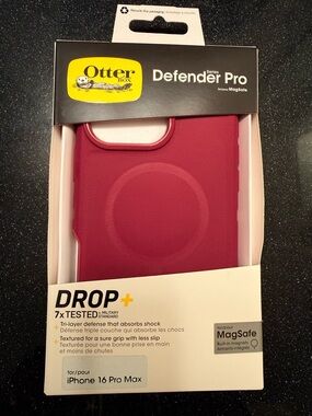 OtterBox Defender Pro MagSafe Case for iPhone 16 Pro Max - Foxberry Colour